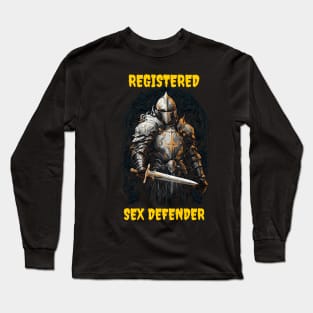 Registered Sex Defender Long Sleeve T-Shirt